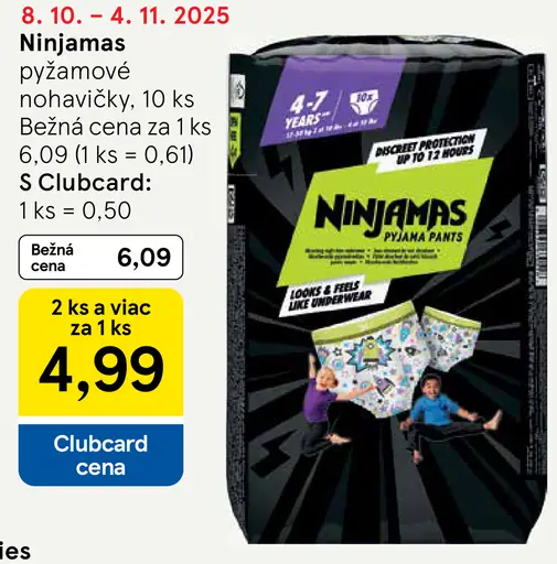 Ninjamas pyžamové nohavičky