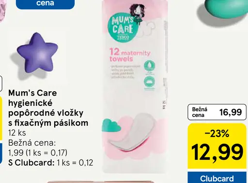 Mum's Care popôrodné vložky
