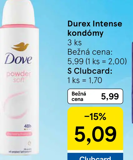 Dove dezodorant