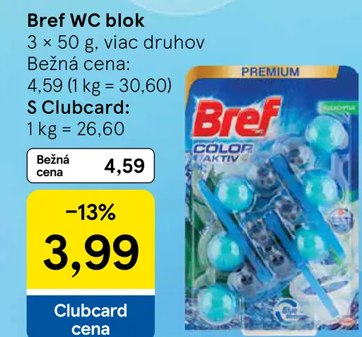 Bref WC blok