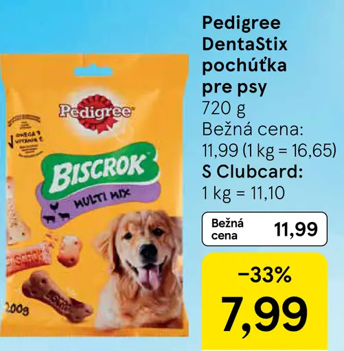 Pedigree DentaStix pochúťka pre psy