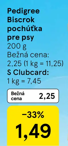 Pedigree Biscrok pochúťka pre psy