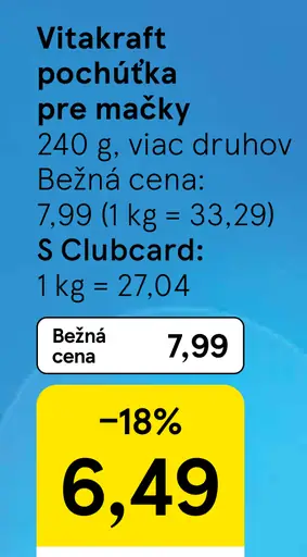 Vitakraft pochúťka pre mačky