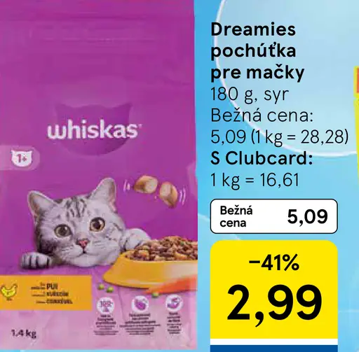 Dreamies pochúťka pre mačky