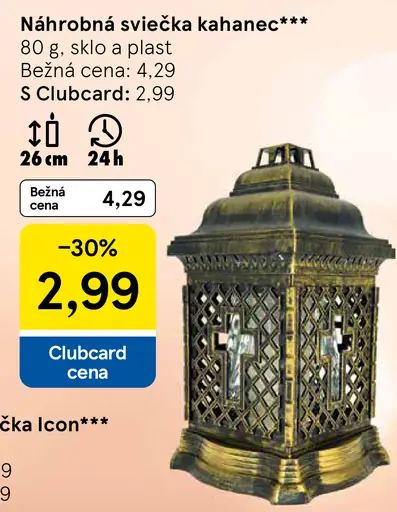 Náhradná sviečka Icon