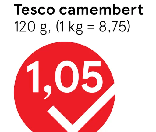 Tesco camembert