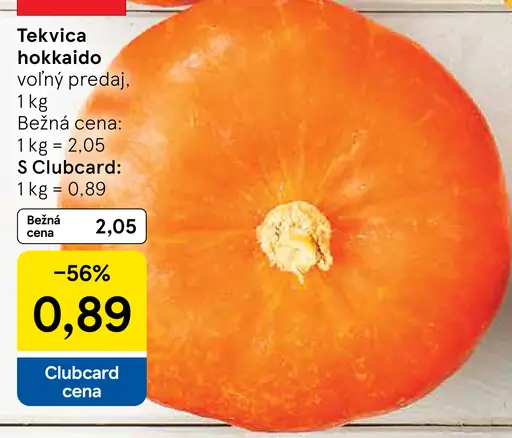 Tekvica Hokkaido
