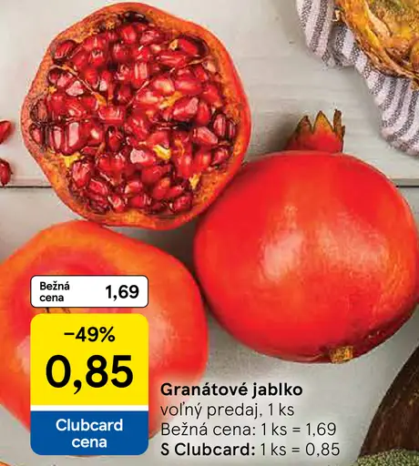 Jablko granátové
