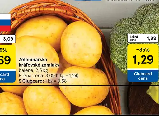 Zeleninárska kráľovské zemiaky