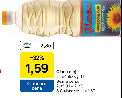 Giana olej slnečnicový