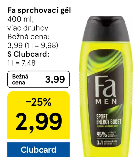 Fa Sprchovací gél