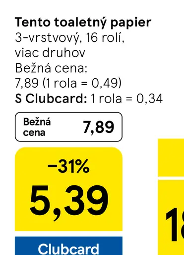 Tento toaletný papier