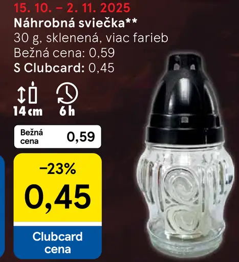 Náhrobná sviečka