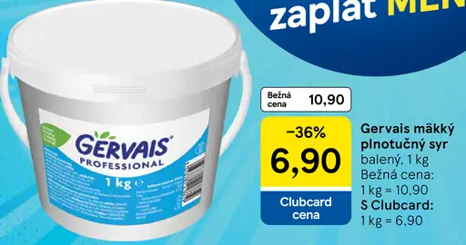 Gervais mäkký plnotučný syr