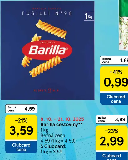 Barilla cestoviny