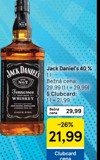 Jack Daniel's 40 %