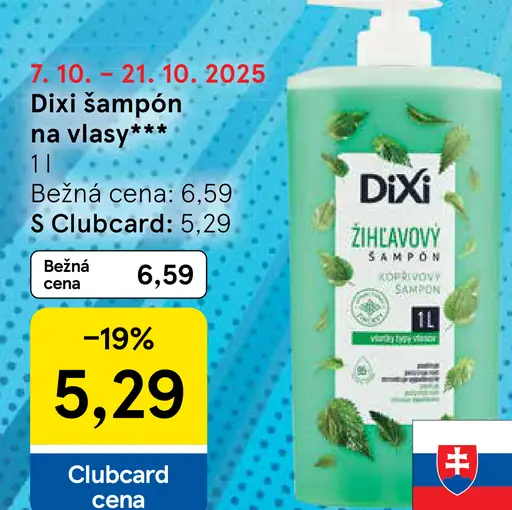 Dixi šampón na vlasy