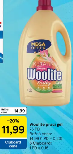 Woolite prací gél