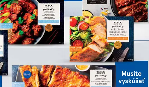 Tesco kuracie prsia krájané – soté