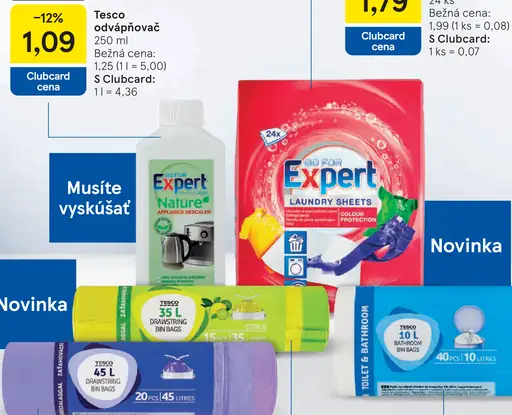 Tesco odvápňovač