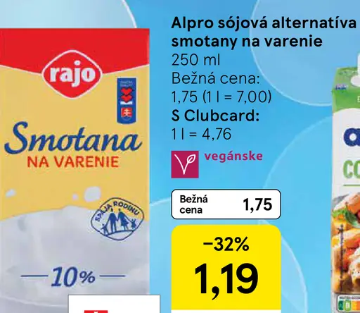 Alpro Sójová alternatíva smotany