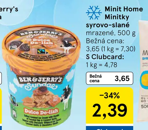Ben & Jerry's zmrzlina balená