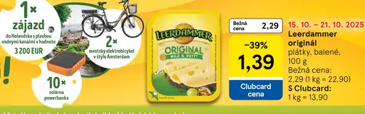 Leerdammer original plátky balené