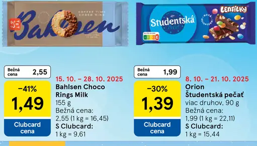 Bahlsen Choco Rings Milk