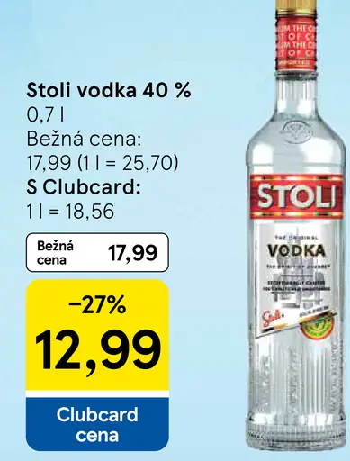 Stoli vodka 40%