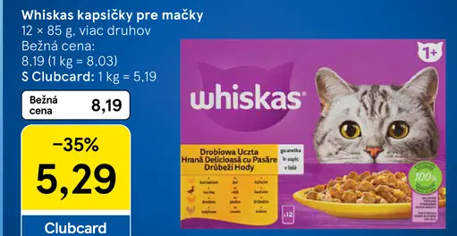 Whiskas Kapsičky pre mačky