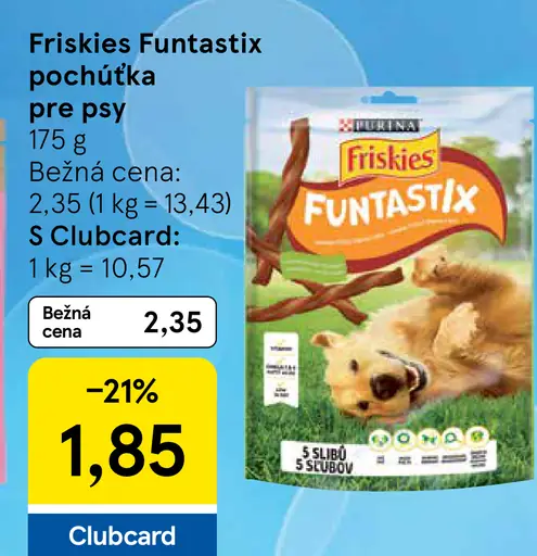 Friskies Funtastix krmivo pre psov