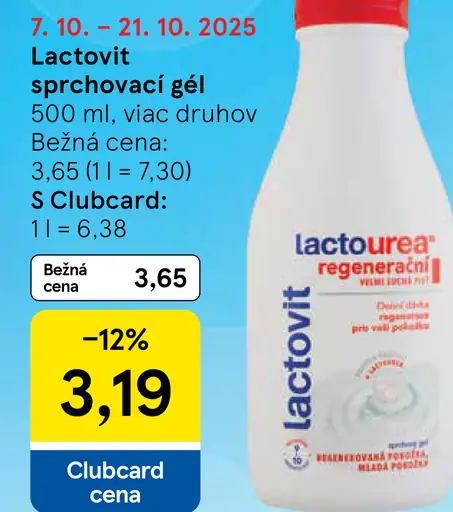 Lactovit Sprchovací gél