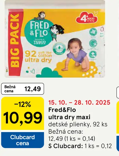 Fred&Flo ultra dry maxi