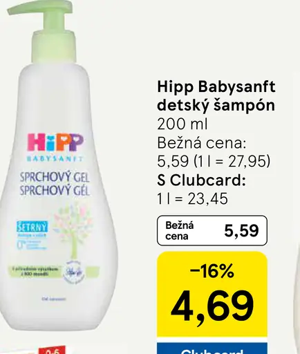 Hipp Babysanft detský šampón