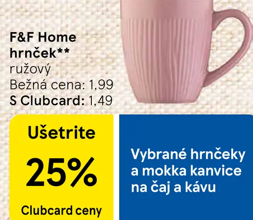 F&F Home hrnček