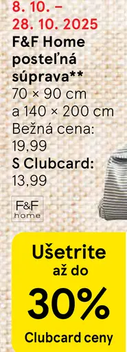 F&F Home posteľná súprava
