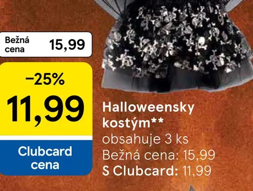 Halloweensky kostým