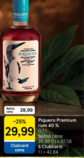 Piquero Premium rum