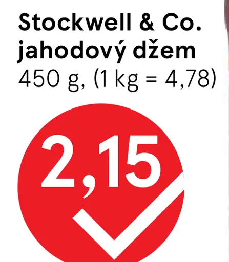 Stockwell & Co. jahodový džem