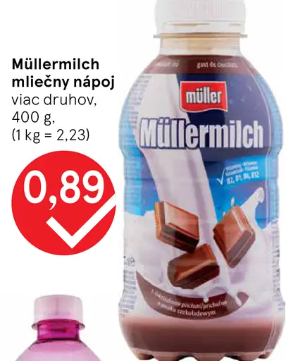 Müllermilch mliečny nápoj