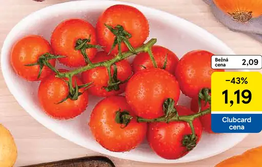 Tesco paradajky kokteilové