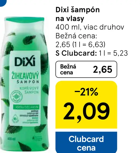 Dixi šampón na vlasy