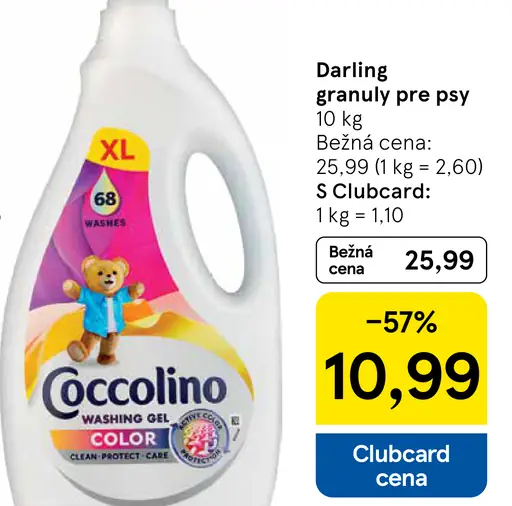 Coccolino prací gél