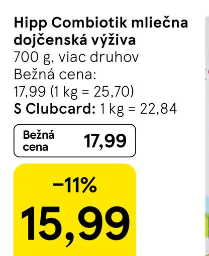 Hipp Combiotik mliečna dojčenská výživa
