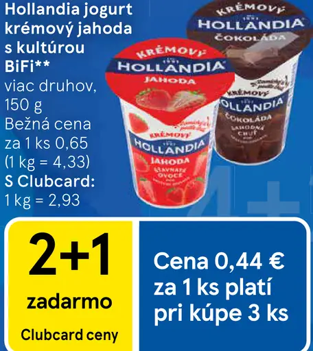 Hollandia jogurt krémový