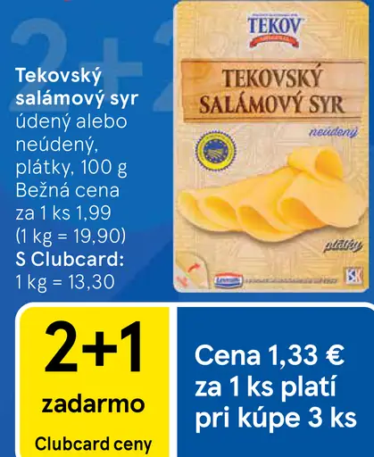 Tekovský salámový syr