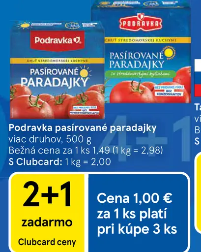 Podravka Pasírované paradajky