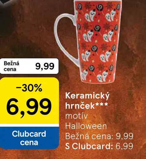 Keramický hrnček motív Halloween