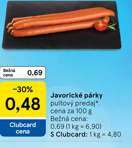Javornické párky