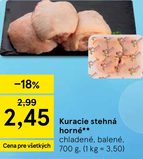 Kuracie stehná horné